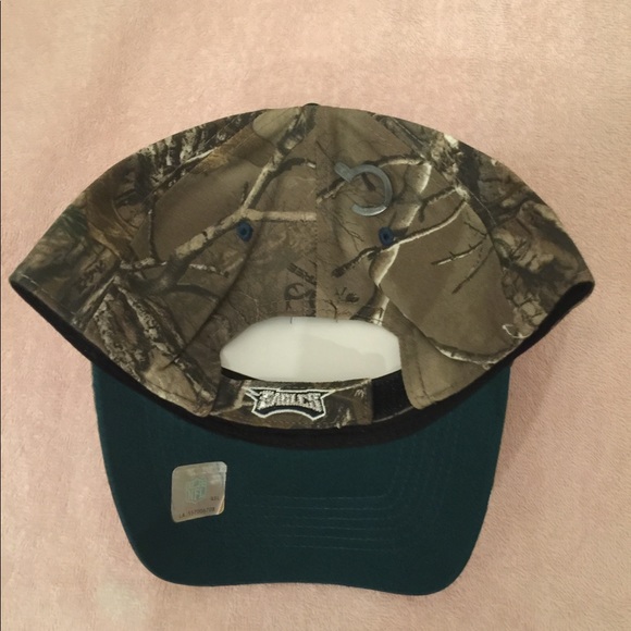 🎉HP 🆕 Philadelphia Eagles Realtree Baseball Hat - Picture 7 of 7
